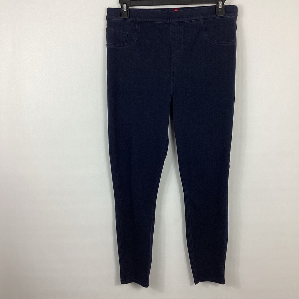 Spanx Jeanish Plaid Leggings Size 1X